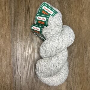 Snældan Nappað Tógv Faroese Wool Falkland Blend Yarn Lot 300g Gray Sport Nordic